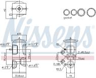 999428 NISSENS - ZAWOR ROZPREZNY KLIMATYZACJI 