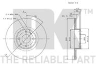 202337 NK - TARCZA HAM. LANCIA 