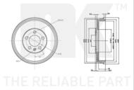 254304 NK - BĘBEN HAM. SEAT, SKODA 