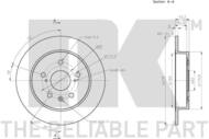 315223 NK - TARCZA HAM. SUZUKI 