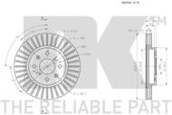 315224 NK - TARCZA HAM. SUZUKI 