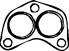 81168-21 WALKER - USZCZELKA, RURA WYLOTOWA GASKET - (1 PACK)-(91146) - HYU/MIT