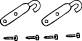 86014-23 WALKER - UCHWYT, SYSTEM WYDECHOWY HANGER - (1 PACK) - VOLVO