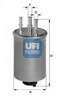 24.115.00 UFI - FILTR PALIWA DIESEL 