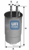 24.117.00 UFI - FILTR PALIWA DIESEL 