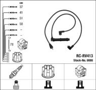 RC-RV413 NGK - PRZEWODY WYS. NAP. KPL. RC-RV413 1,4 