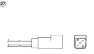 OZA659-EE44 NGK - SONDA LAMBDA OZA659-EE44 