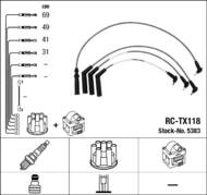 RC-TX118 NGK - PRZEWODY WYS. NAP. KPL. RC-TX118 