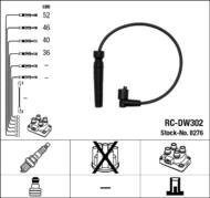 RC-DW302 NGK - PRZEWODY WYS. NAP. KPL. RC-DW302 LANOS 1,5-1,6 16V