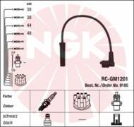 RC-GM1201 NGK - PRZEWODY WYS. NAP. KPL. RC-GM1201 
