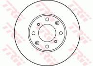 DF1810 TRW - TARCZA HAMULCOWA PRZEDNIA 1.2/1.3 83-91,1.5 83-87,1.5 CRX 83