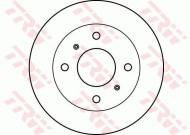 DF2590 TRW - TARCZA HAMULCOWA PRZEDNIA 1.6,2.0D,2.0TD Ý242*20