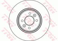 DF4110 TRW - TARCZA HAMULCOWA PRZEDNIA SIL.1.6,1.8,2.0, 1.9 DCI    280 X