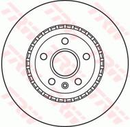 DF6113S TRW - TARCZA HAMULCOWA OPEL INSIGNIA  08- PRZÓD KOŁA 18