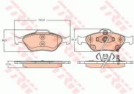 GDB3625 TRW - KLOCKI HAMULCOWE 