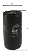 DO1843 CLEAN FILTER - filtr oleju IVECO EUROCARGO OP626/6 