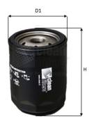 DO5528 CLEAN FILTER - filtr oleju VAG POLO IBIZA VI FABIA III A1  1.4TDI