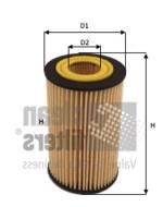 ML4578 CLEAN FILTER - filtr oleju AUDI A4 (8K,B8) A5(8T,8F) A6 A7(4GA) A8(4H) Q7(4