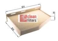 NC2132 CLEAN FILTER - filtr kabinowy A3/GOLF5/OCTAVI K1111 ALTEA/LEON/TOLEDO/
