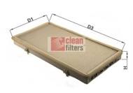 NC2141 CLEAN FILTER - filtr kabinowy VIVARO/TRAFIC 2 K1121 PRIMASTAR