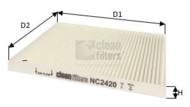NC2420 CLEAN FILTER - filtr kabinowy HYUNDAI KIA SOLARIS RIO III