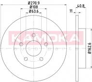 103183 KAMOKA - TARCZA HAM. TYL.PELNA  [CR] FORD FOCUS III 11'->