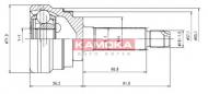 7052 KAMOKA - PRZEGUB ZEWN. 