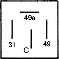 4DB001887041 HELLA - PRZEKAŹNIK KIERUNKOWSKAZÓW HELLA 