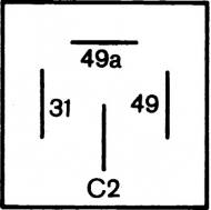 4DM003390011 HELLA - PRZERYWACZ KIERUNKOWSKAZÓW 