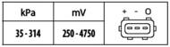 6PP009400321 HELLA - czujnik ciśnienia 