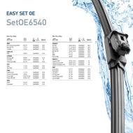9XW358164111 HELLA - wycieraczki EasySet OE 650/400 adaptery:3M,3B-2,3H-2,3F
