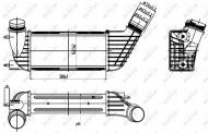 30192 NRF - INTERCOOLER CITREN JUMPER HDI 02- 