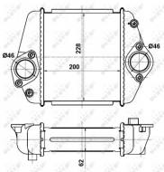30360 NRF - INTERCOOLER MAZDA 6 2.2 CITD 2008> 