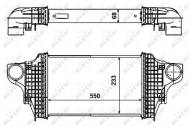 30464 NRF - INTERCOOLER MERCEDES GL320 06- 