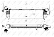 30511 NRF - INTERCOOLER RENAULT KANGOO 