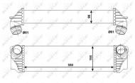 30523 NRF - INTERCOOLER BMW 5 & 7 SERIES 