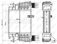 30866 NRF - INTERCOOLER RENAULT CLIO 05- 