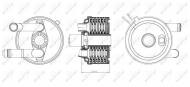 31187 NRF - CHŁODNICA OLEJU VOLKSWAGEN JETTA 