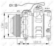 32167 NRF - KOMPRESOR KLIMATYZACJI AUDI A4 97- 