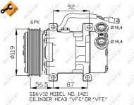 32244 NRF - KOMPRESOR KLIMATYZACJI CITROEN XSARA 00-