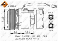 32275 NRF - KOMPRESOR KLIMATYZACJI CITROEN BERLINGO 99-