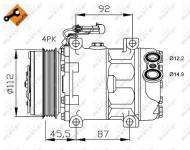 32701 NRF - KOMPRESOR KLIMATYZACJI CITROEN JUMPER 06-