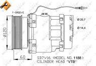 32711 NRF - KOMPRESOR KLIMATYZACJI RENAULT MASTER 3.0DCI 97-