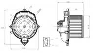 34269 NRF - WENTYLATOR WNĘTRZA C BER/PAR 08- +AC AU<