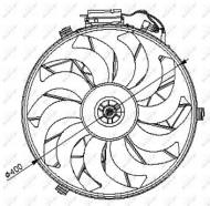 47028 NRF - WENTYLATOR SILNIKA BMW 5&7-SERIES E34/E32 86-