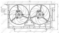 47075 NRF - WENTYLATOR SILNIKA CITROEN BERLINGO 96- 