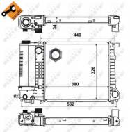 51351 NRF - CHŁODNICA WODY BMW 316I 83- 