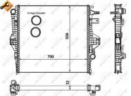 53005 NRF - CHŁODNICA WODY PORSCHE CAYENNE 10- 