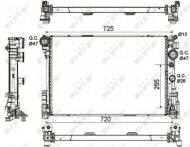 53140 NRF - CHŁODNICA WODY MERCEDES C180 10- 