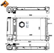 53426 NRF - CHŁODNICA WODY BMW 316I 83- 